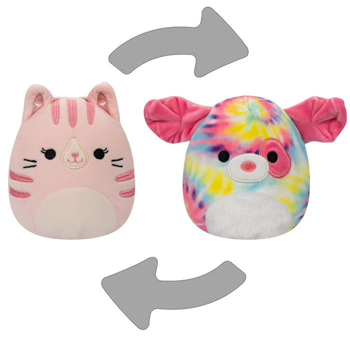 Squishmallows Squad 18 | Jucarie de Plus Reversibila | 12 cm